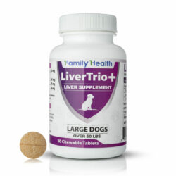Livertrio+ Chew Tabs Dog & Cat Liver Supplement 30Ct. Large Dogs (2)